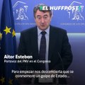 La reflexión de Aitor Esteban sobre la 