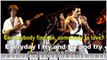 Freddie Mercury & QUEEN- Somebody To Love- karaoke songs online with lyrics on the screen and piano.