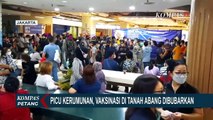 Picu Kerumunan, Pendaftaran Vaksinasi untuk Pedagang di Pasar Tanah Abang Dibubarkan Satgas