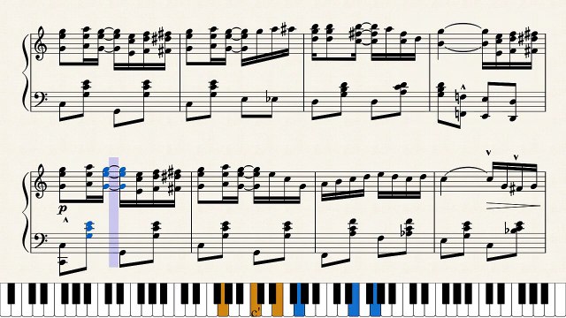 Scott Joplin The Entertainer with sheet music