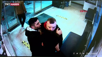Hemşireye saldırı anı kamerada