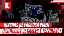 Hinchas del Club Pachuca piden destitución de directivos