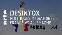 Politiques migratoires : France VS Allemagne  | 23/02/2021 | Désintox | ARTE