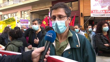 Tüntettek a görög egészségügyi dolgozók