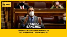 Sánchez insisteix en un govern del PSC i els comuns en minoria