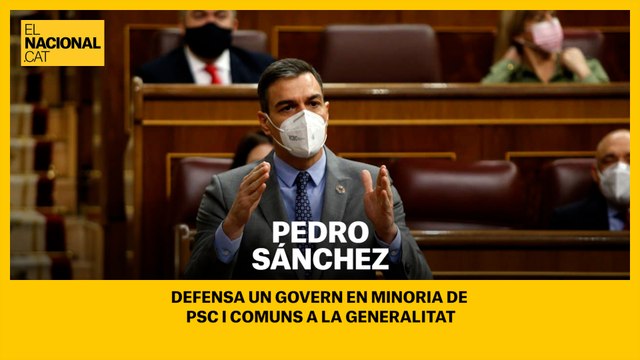 Sánchez insisteix en un govern del PSC i els comuns en minoria