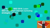 Full E-book  SEO 2016: Learn SEO with smart internet marketing strategies  For Kindle