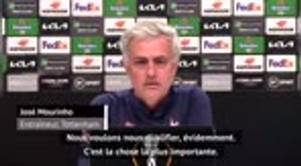 16es - Mourinho ne veut "pas seulement se qualifier"