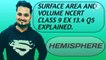SURFACE AREA AND VOLUME NCERT CBSE CLASS 9 EX 13.4 Q5 EXPLAINED.