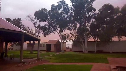 Dramatic Dust Storm in Western Australia
