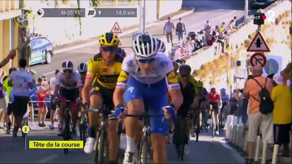 TdF 2020, Etape 02 - Nice Haut Pays - Nice (187 km), les 19 derniers kilomètres+podium