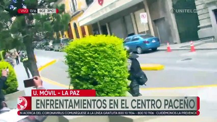 Segundo día de tensión en plaza Murillo