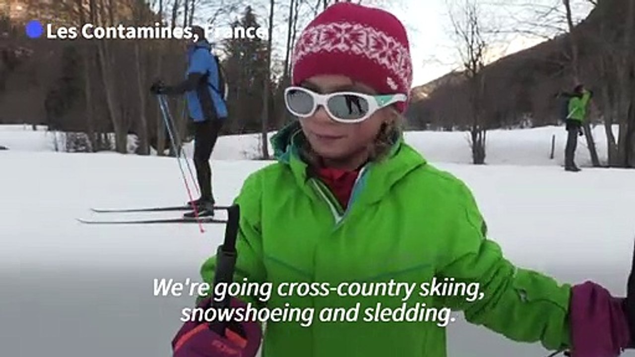 With lifts still closed, French ski resorts are offering alternative activities to try to recoup some of their losses