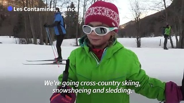 With lifts still closed, French ski resorts are offering alternative activities to try to recoup some of their losses