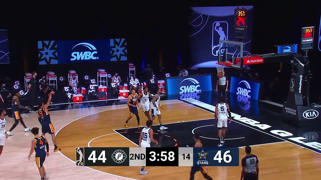 Tyler Bey (18 points) Highlights vs. Austin Spurs