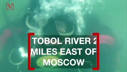 Deep Below a Frozen River Lies These Ancient Bones