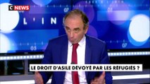 Éric Zemmour sur le droit d’asile : « Le droit d’asile aujourd’hui n’est plus du droit d’asile »