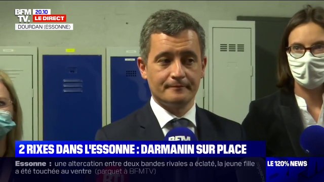 Essonne: Gérald Darmanin a demandé à une centaine de policiers et de gendarmes supplémentaires de venir dès ce soir