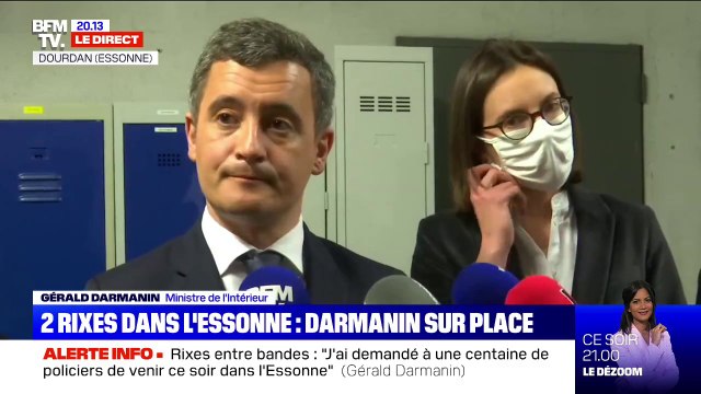 Gérald Darmanin sur les rixes entre bandes: Avec l'autorité de l'État, c'est aussi le rôle parental qui est important