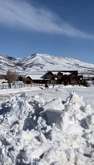 Skijoring Practice in Utah