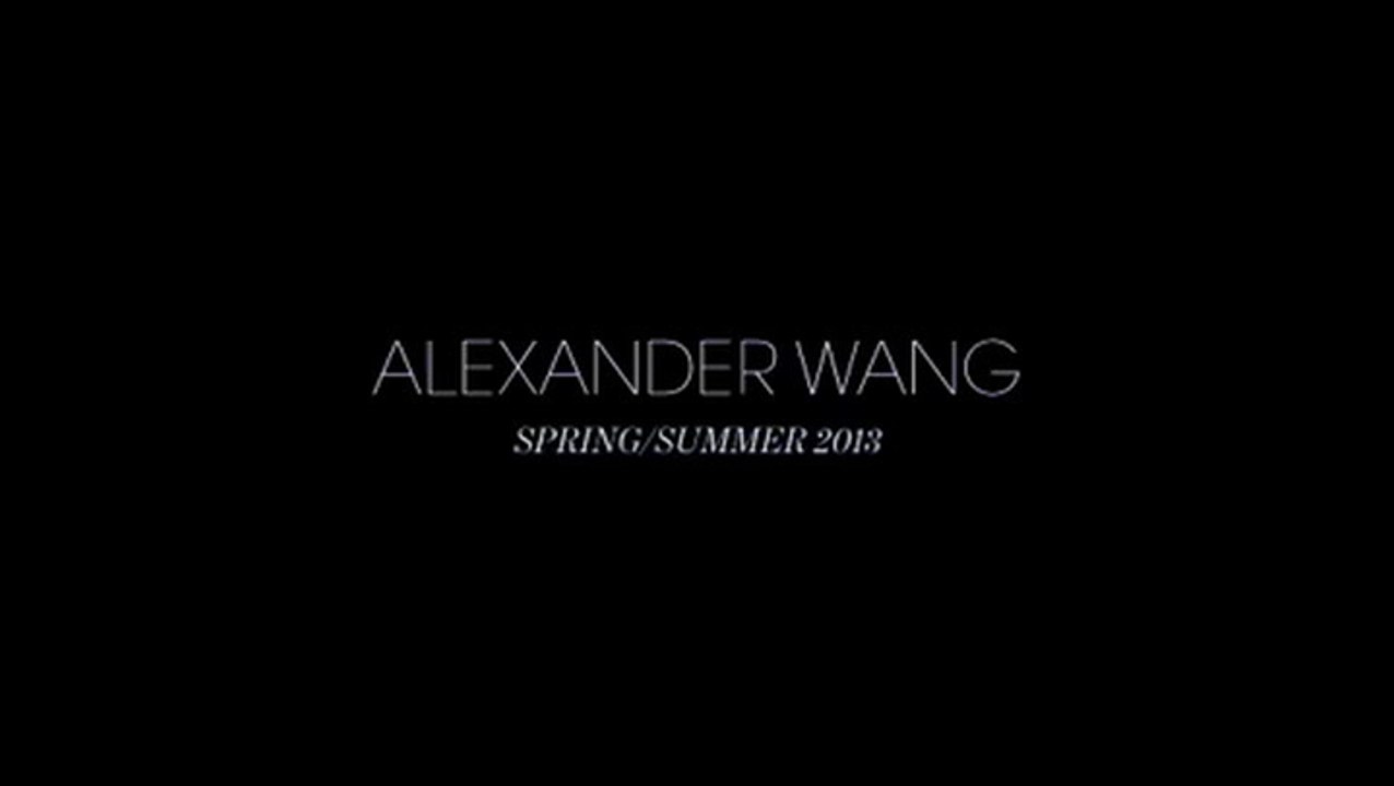 Alexander Wang Spring 2013