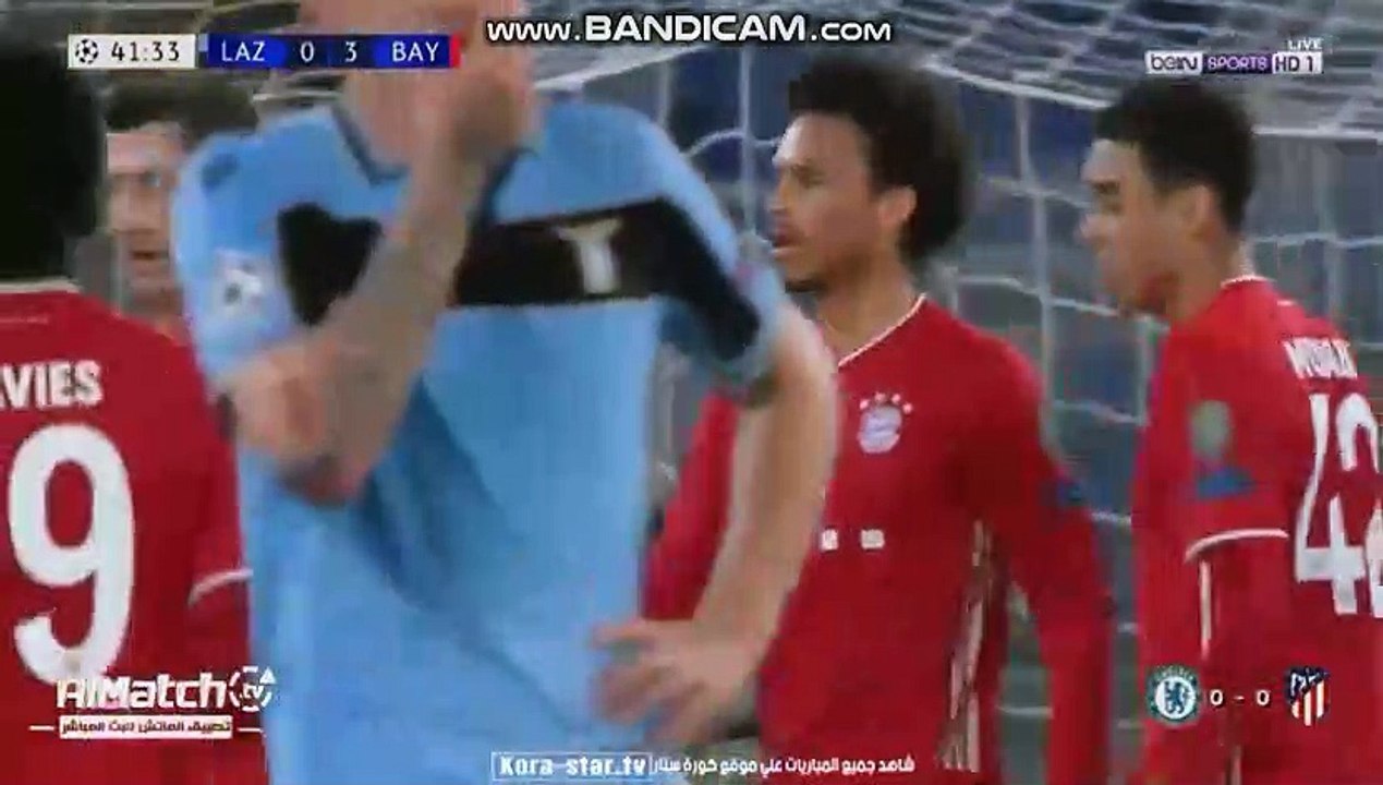Lazio - Bayern 0-3 GOAL SANE 23-02-2021