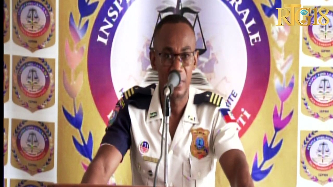 Enspeksyon jeneral polis nasyonal Dayiti prezante bilan travay yo reyalize pou mwa janvye 2021 an