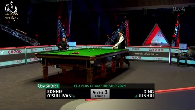 Ronnie O'Sullivan Vs Ding Junhui - Frame 8-9-10 - Players Championship 2021