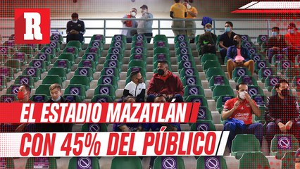 Mazatlán FC con autorización para jugar con 45% del público ante Gallos