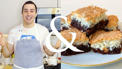 Jake Cohen makes Coconut Macaroon Brownies