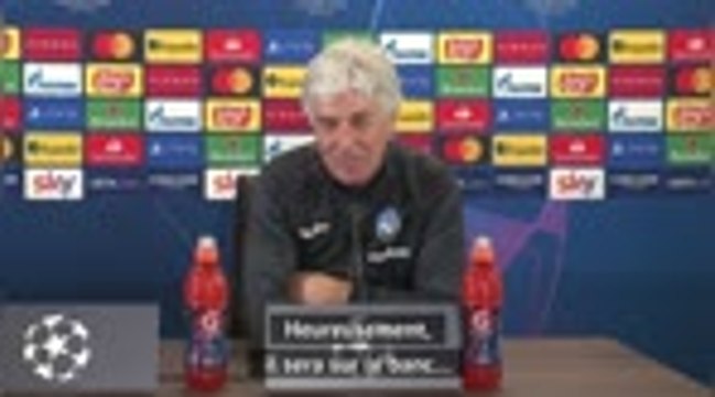 8es - Gasperini : Je serais très inquiet si Zidane devait jouer demain