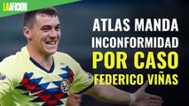 ¡Sigue la polémica! Atlas pide se aplique el reglamento por caso Federico Viñas