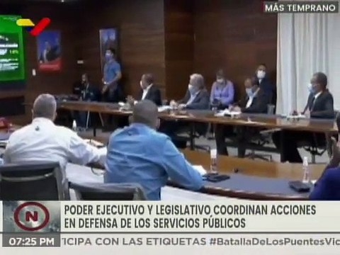 Poder Ejecutivo y Legislativo coordinan acciones que garantizan optimizar los servicios públicos en el país