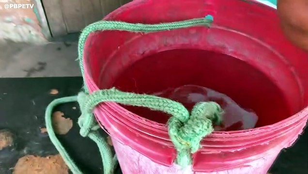 MULHER DO BAIRRO FRANCISCO CORDEIRO DE ITAMBÉ, SOFRE COM FALTA D'ÁGUA