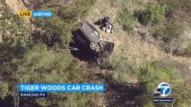 Tiger Woods taken to hospital after car crash in Rancho Palos Verdes area _ ABC7