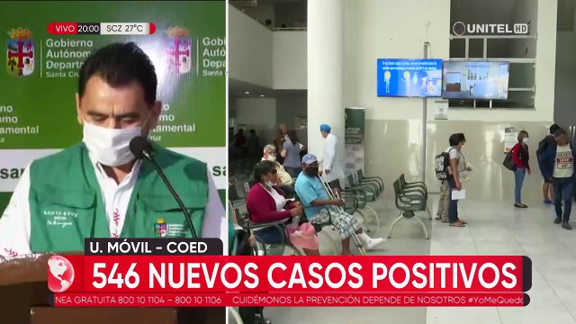 Coronavirus: 546 nuevos positivos en Santa Cruz y 10 decesos