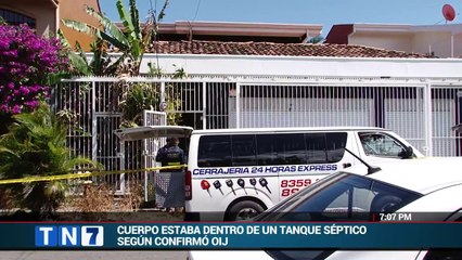 OIJ identifica a mujer cuyo cuerpo fue encontrado dentro de tanque séptico en Escazú