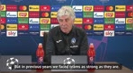 Download Video: Gasperini believes Atalanta have faced more difficult opponents than Real Madrid