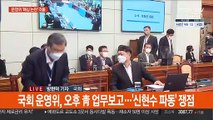 국회 운영위 靑 업무보고…'신현수 파동' 공방