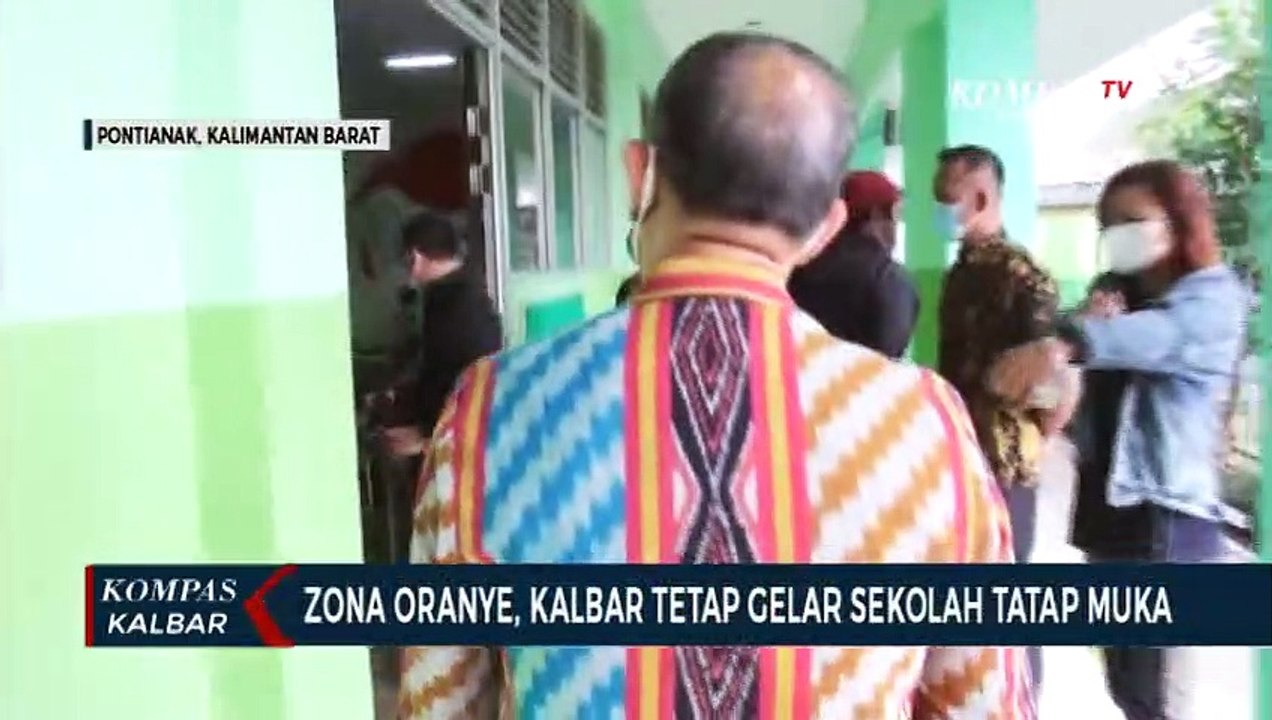 Kalbar Zona Oranye, Gubernur Minta Sekolah Tatap Muka Tetap Dijalankan