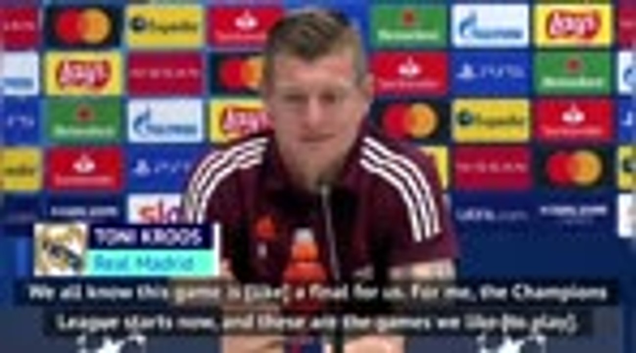 Kroos urges Madrid to treat Atalanta first leg...