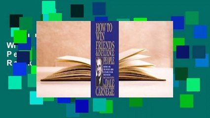 Full E-book  How To Win Friends And Influence People  Best Sellers Rank : #2