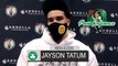 Jayson Tatum Reacts to All-Star Reserve Nod, Loss to Mavs | Celtics vs. Mavericks