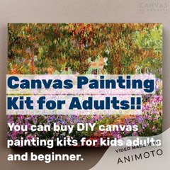 Canvas Painting Kit for Adults