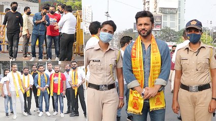 Rahul Vaidya Visits Siddhivinayak Temple After Coming Out Of Bigg Boss House