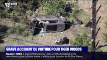 Tiger Woods hospitalisé après un grave accident de la route près de Los Angeles