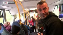Elever skaber tumult i bussen | Ballade på linje 5 | Sydtrafik | Kolding | 31-10-2017 | TV SYD @ TV2 Danmark