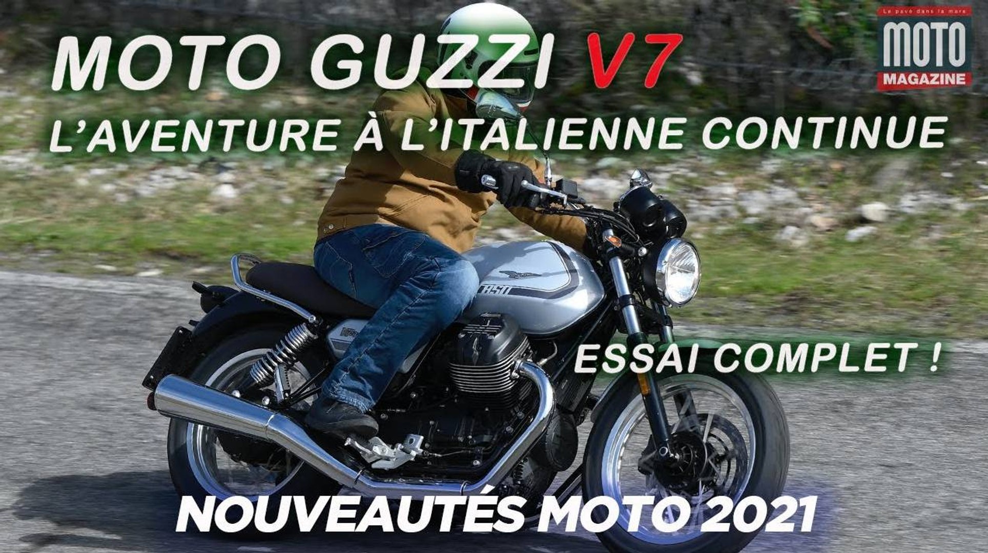 Moto Guzzi V7 2021 - ESSAI MOTO MAGAZINE - Vidéo Dailymotion