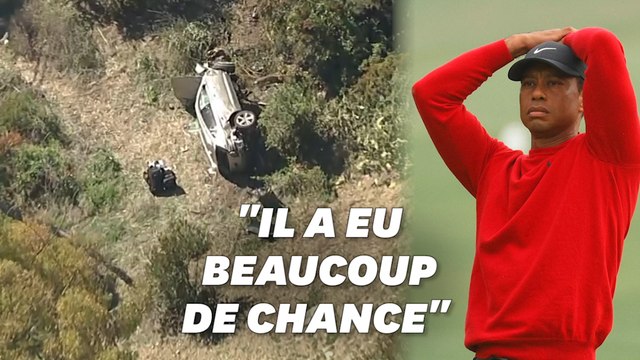 Tiger Woods gravement blessé aux jambes et opéré après un accident de la route