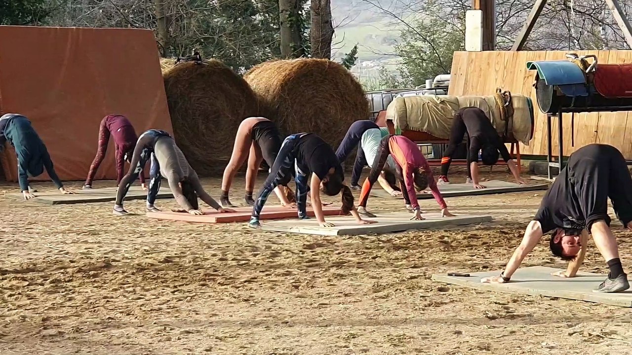 Fin de 1ere journée de stage avec Nicolas Andreani